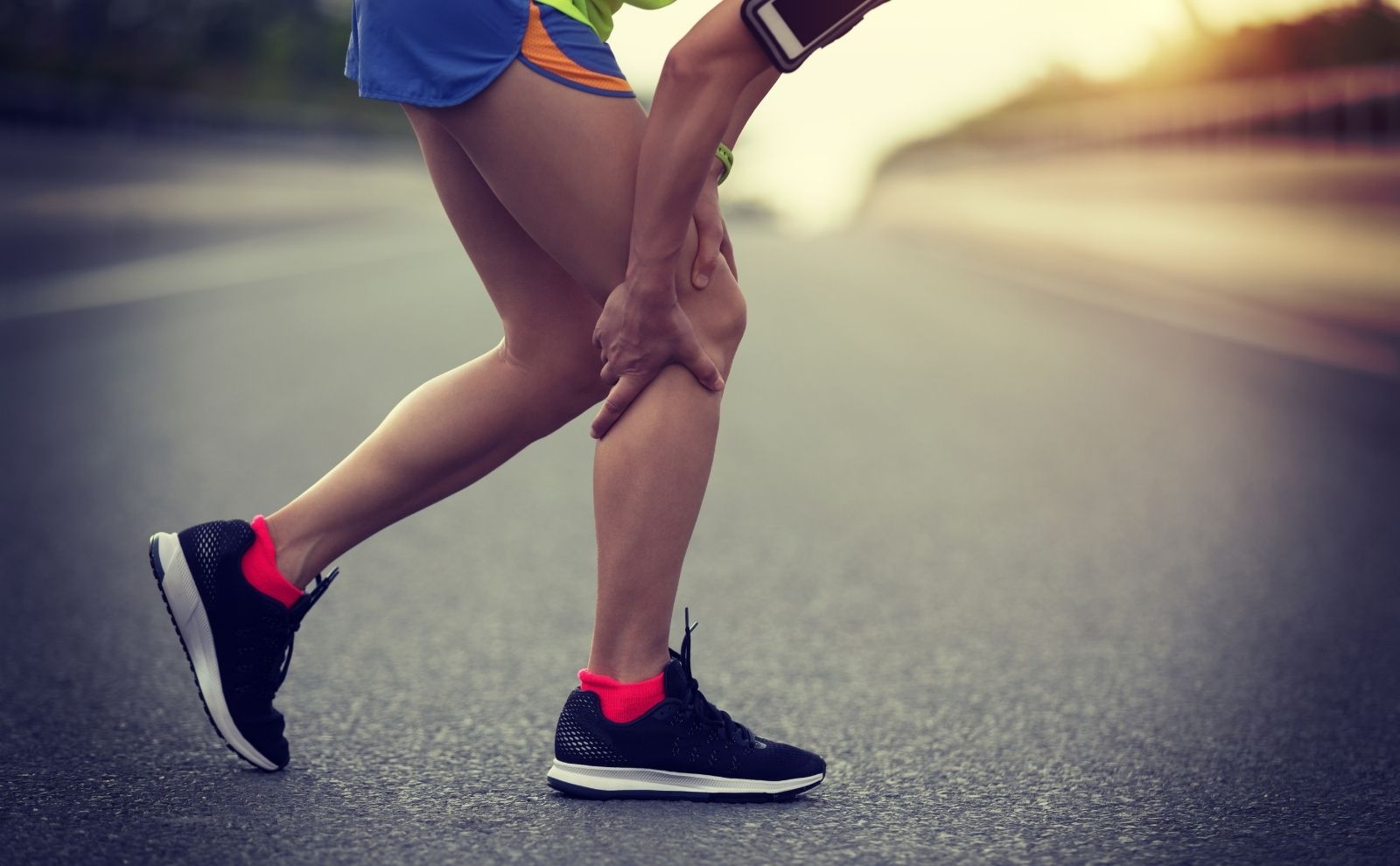 Dor no tendão patelar durante corrida